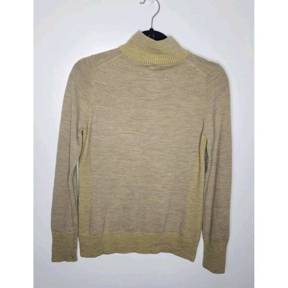 Patagonia Merino Wool Quarter Zip Pullover Sweater Women Size M - Picture 3 of 4